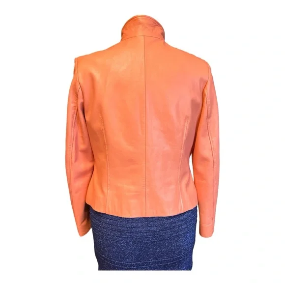 Dominique Leather Jacket - Picture 5 of 12